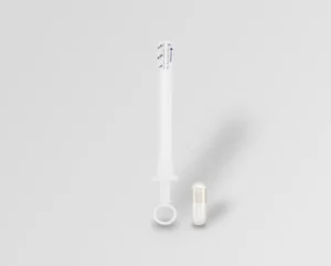 Aplicador vaginal cápsula