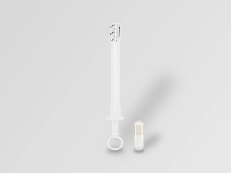 Aplicador vaginal cápsula