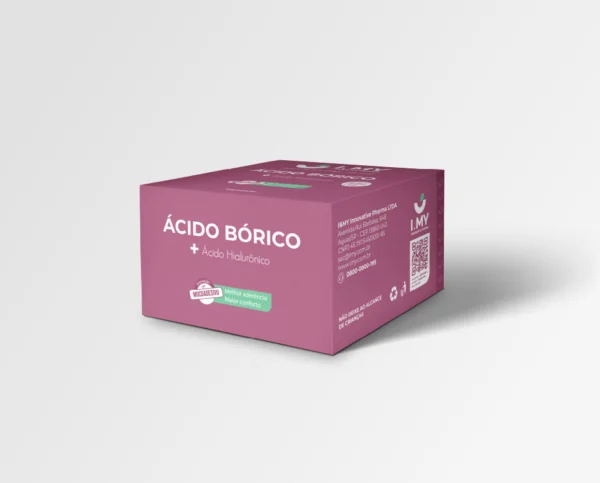 Caixa Ácido Bórico + Ácido Hialurônico